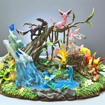 11" Eeveelution Figure, Pokémon Anime Model Collectible Gift for Fans - Image 1 of 4