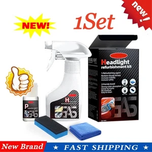 Scheinwerfer-Restaurationsset Auto KFZ Lampe Linse Reinigung Politur Reparatur Werkzeug NEU - Bild 1 von 18