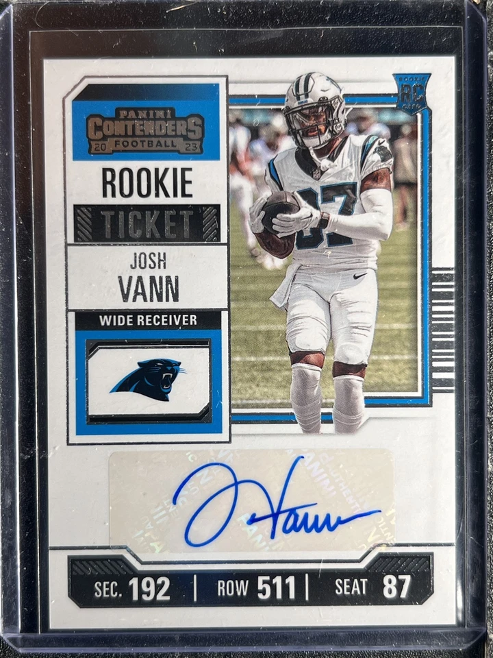 Vann, Josh - 2023 Contenders - Autograph - INV2 - Image 1 of 1