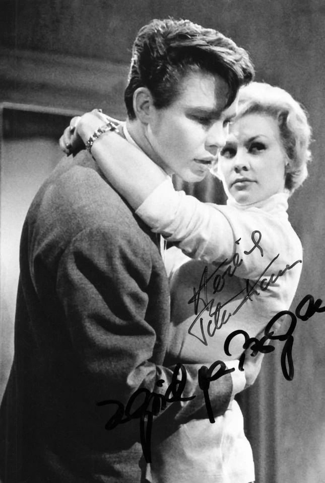 Ingrid van Bergen+ - seltenes original Autogramm auf Großfoto -3- - Bild 1 von 1