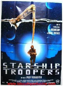 STARSHIP TROOPERS Affiche Cinéma Pliée 160 x 120 cm Movie Poster PAUL VERHOEVEN - Imagen 1 de 1