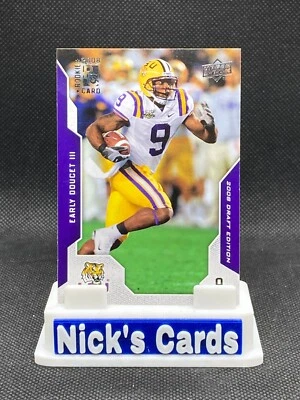2008 Upper Deck Draft Edition #34 Early Doucet LSU Tigers - Image 1 of 2