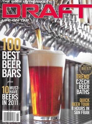 Draft Magazine 100 Best Beer Bars San Francisco Tours Czechoslovakia Baths 2011 - Image 1 of 4
