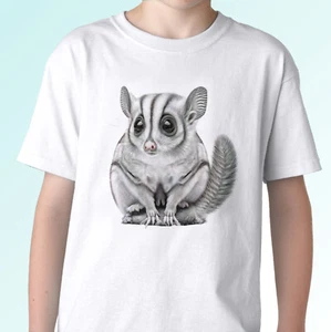 Sugar Glider T-Shirt T-Shirt Fantasy Top Tier Geschenk Herren Damen Kinder Baby Größen - Bild 1 von 1