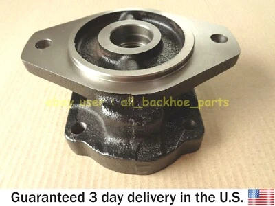 JCB BACKHOE - HYDRAULIC PUMP FLANGE PLATE (PARKER PUMP SPLINE MODELS ONLY) - Image 1 of 4