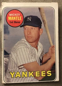 1969 Topps Mickey Mantle Baseball Card #500 Yankees HOF Low-Grade O/C - Picture 1 of 2
