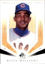 2004 Upper Deck SP Legendary Cuts #9 Billy Williams CHICAGO CUBS