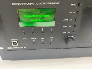 Crestron DM-MD8X8 - 8x8 Digital Media Switcher w/SDI, & 4x HDMI outs - Picture 1 of 8
