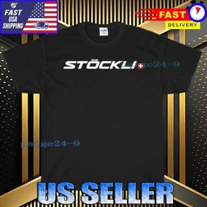 NUOVA CAMICIA STOCKLI LOGO T-SHIRT DIVERTENTE AMERICAN USA MAGLIETTA UNISEX TAGLIA S-5XL - Foto 1 di 6