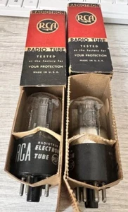 NOS RCA Matched PAIR 12J5-GT AUDIO Röhren - Bild 1 von 10