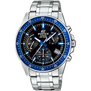 CASIO EDIFICE EFV-540D-1A2VUEF OROLOGIO UOMO ACCIAIO BLU CRONO 42mm SOTTOCOSTO - Foto 1 di 4