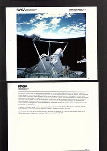 NASA photo space shuttle Mission 61-B on board view Atlantis  8 x 10 (bb10 - Picture 1 of 1