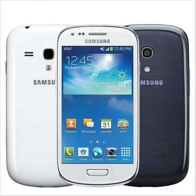Samsung Galaxy S3 Mini i8190 Unlocked GPS Wi-Fi 5MP Original 1GB RAM 8GB ROM 4" - Image 1 of 4