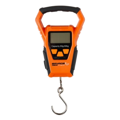 Savage Gear Digital Fishing Scale - 50kg/110lb - With Tape Measure - 70602 - Image 1 of 3