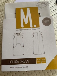 New Sewing Pattern Compagnie-M Louisa Dress Multi Sized - Picture 1 of 2
