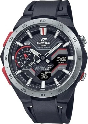 Reloj para hombre CASIO EDIFICE WINDFLOW ECB-2200YP-1AJF negro Bluetooth envío gratuito nuevo Foto 1 de 3