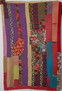 Terrific Very High Quality Indian Vintage Kantha Quilts Bedding Blankets - Picture 1 of 3
