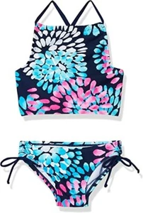 Kanu Surf Girls UPF 50+ Beach Sport Halter Tankini 2-Piece Suit Size 14 - Picture 1 of 5