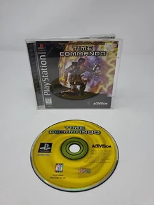 Time Commando Playstation PS1 Complete With Manual CIB Black Label - Picture 1 of 11