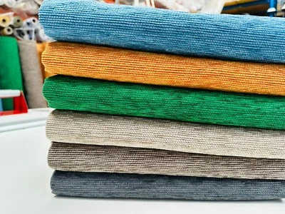 LUSHFABRIC Chenille Upholstery Fabric Plain Sofas Bed Home Decor Soft Material 280cm Wide