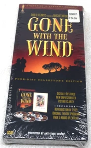 Factory Sealed Long Box Gone With The Wind Four Disc Collector's Edition DVD - Picture 1 of 9