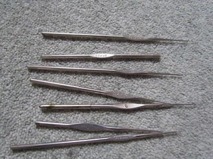 7 MILWARDS / STAR FINE METAL CROCHET HOOKS FOR LACE &FINE COTTON - Picture 1 of 1