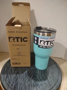 RTIC 40oz Tumbler with Lid and RTIC Decal - Picture 1 of 5