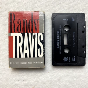 Randy Travis: He Walked On Water (Single) Cassette 1989 Warner Bros. - Picture 1 of 2