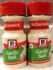 McCormick Garlic Salt, 5.25 oz *x2 (10.50oz Total) ***FAST SHIP*** - Picture 1 of 3