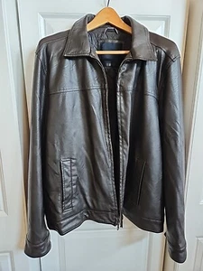 Tommy Hilfiger Kunstlederjacke Thermo Herren Größe XL - Bild 1 von 7