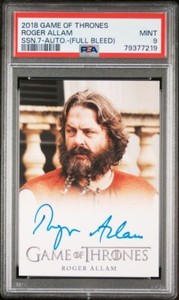 2018 Game of Thrones Season 7: Roger Allam as Magister Illyrio PSA 9
