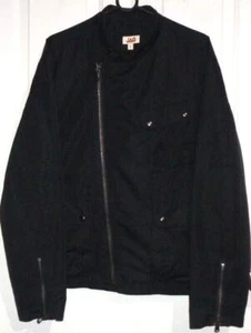 Jag Mens Size Large Black Zip Up Multi Pocket Casual Jacket - Picture 1 of 5