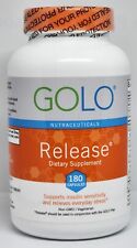 GOLO Release Dietary Supplement 180 Capsules New Factory Sealed Exp. 02/2025