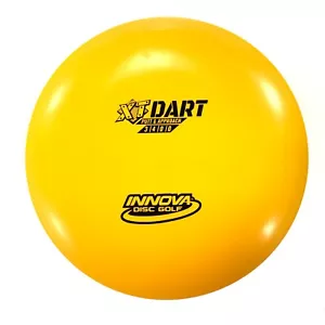 DISC GOLF INNOVA XT DART PUTT & APPROACH PUTTER 175g YELLOW w/ BLACK FOIL - Picture 1 of 1