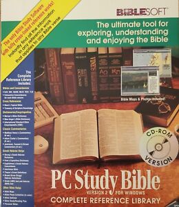 PC Study Bible CD Rom Edition Version 2 Windows 95 and 3.1