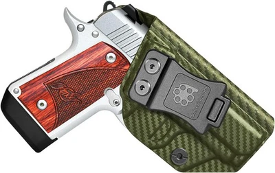Amberide Inside KYDEX Holster Fit: Kimber Micro 9mm Pistol USA Concealed - Image 1 of 4