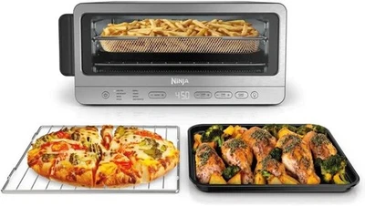 Ninja Flip Toaster Oven & Air Fryer Silver - Very Good Condition - Image 1 of 4