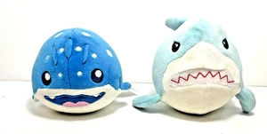 Shark Adventure Planet & Slow Rise Whale Ganz Mini Plush Stuffed - Picture 1 of 7