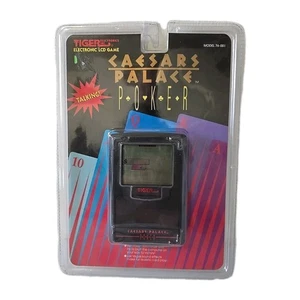 De colección Tiger Electronics Caesars Palace Pantalla Grande Poker LCD Portátil 1994 NUEVO - Imagen 1 de 2