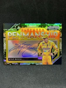 2019 Panini Prizm Patented Penmanship Camp Kyle Busch #PP-KY - Picture 1 of 2