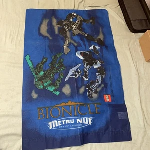 Extremely Rare 2004 LEGO Bionicle Metru Nui City Of Legends Pillowcase Unused - Picture 1 of 9
