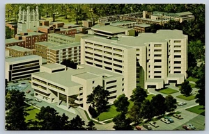 University of Iowa Hospitals Clinics Carver Pavilion Iowa City Iowa Postcard - Picture 1 of 2