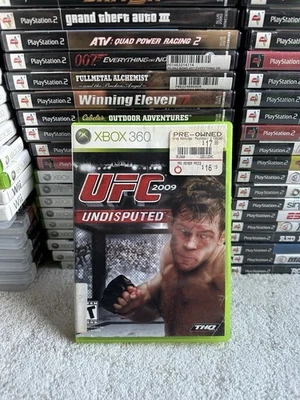 UFC 2009 Undisputed (Microsoft Xbox 360, 2009) No Manual Tested - Image 1 of 3