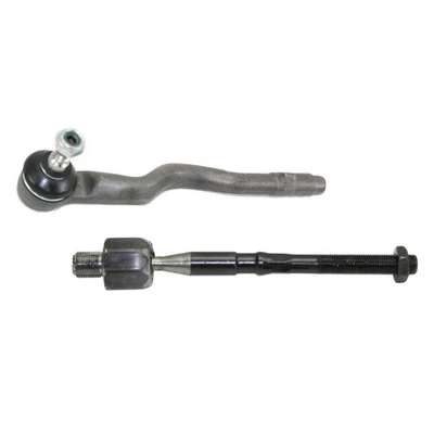 For BMW 320i/325i/330i 2001-2005 Tie Rod Ends Driver Side Set Of 2 | Adjustable - Image 1 of 4