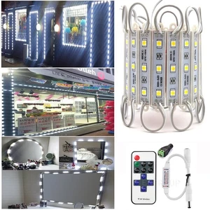US 10-100ft White 5050 LED Module store front light Waterproof Decor Lamp Remote - Picture 1 of 10