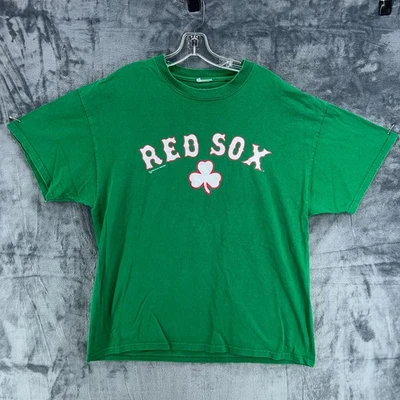 Футболка VF Imagewear Boston Red Sox Green St. Patrick's Day трилистник клевер размер XL - Изображение 1 из 4