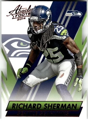 2014 Panini Absolute #22 Richard Sherman Retail Red - Image 1 of 2