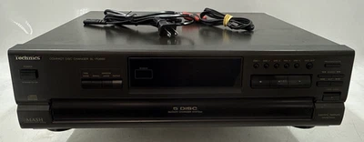 Technics SL-PD665 MASH 5-Disc CD Changer Player w/Cables TESTED! EB-19317 - Image 1 of 4
