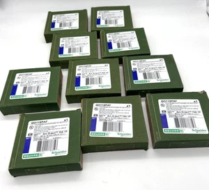 10 PCS SQUARE D QO115PAF QO 1P 15AMP AFCI ARC-FAULT CIRCUIT BREAKERS*new* - Picture 1 of 11