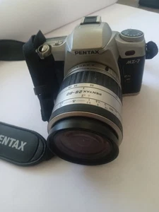 Pentax MZ-7 Body 35mm SLR Film Camera Silver - Picture 1 of 4